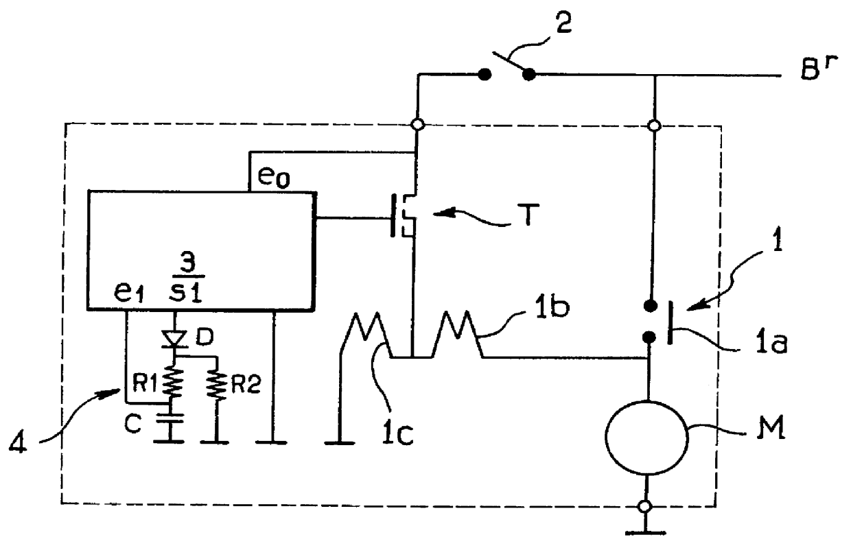 Controller for a vehicle starter motor