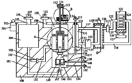 Flexible coal gas hydrogen production device