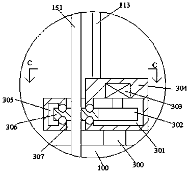 Flexible coal gas hydrogen production device