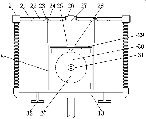 Mist-spraying machine tool for agriculture