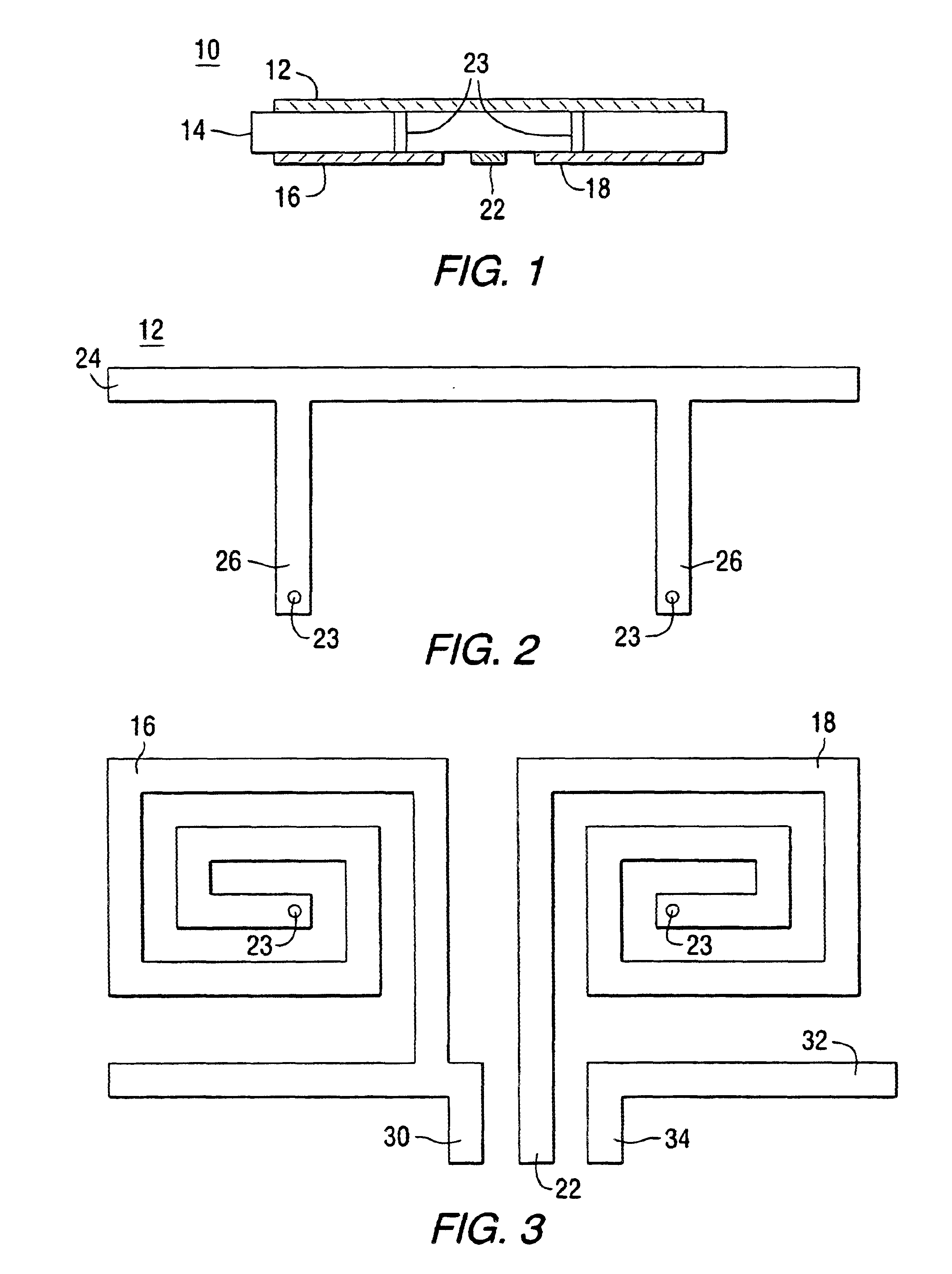 Wideband low profile spiral-shaped transmission line antenna