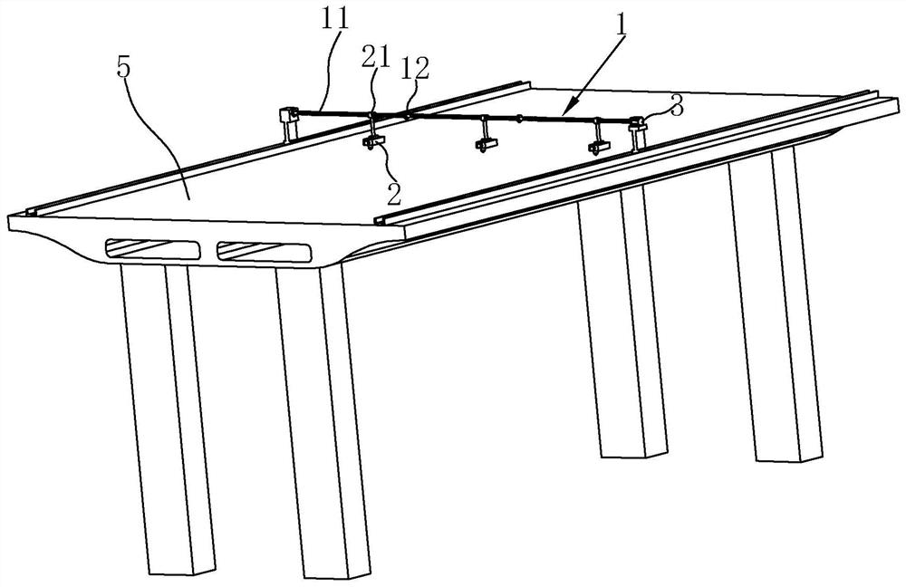 A bridge comprehensive detection device