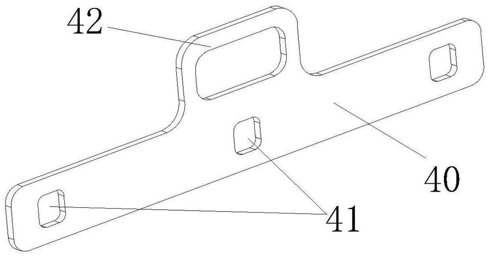 Tea seed kernel metal cleaning device