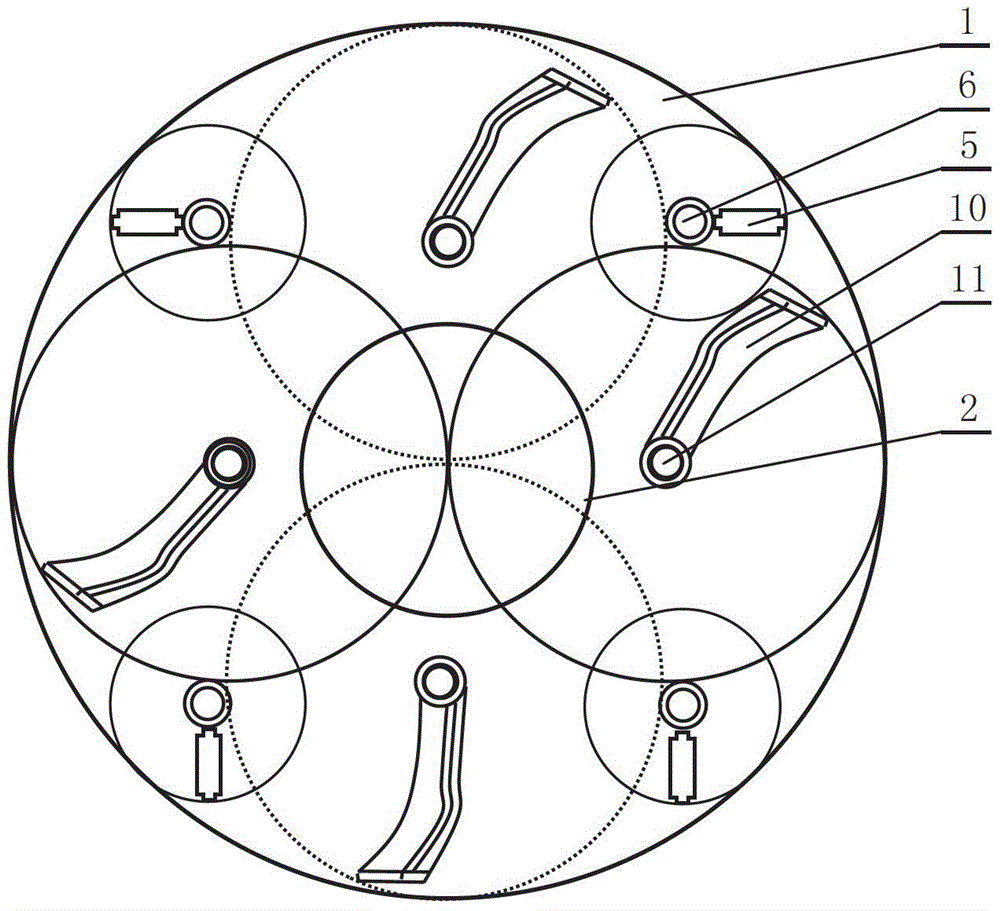 Rotary-cut type integrated central feeding machine