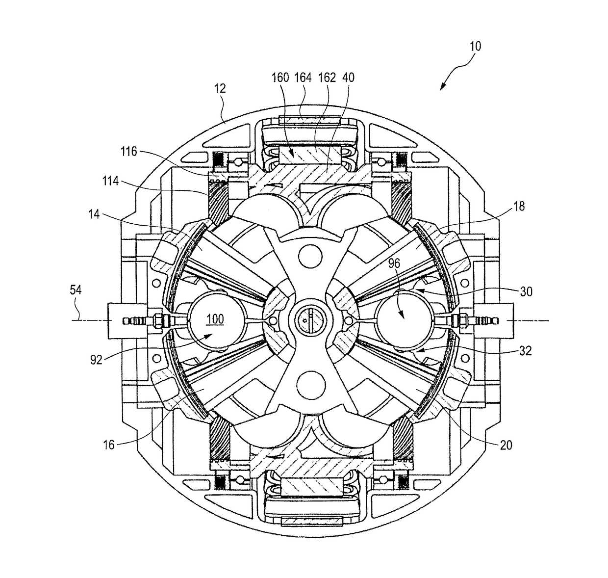 Pivoting Piston Machine