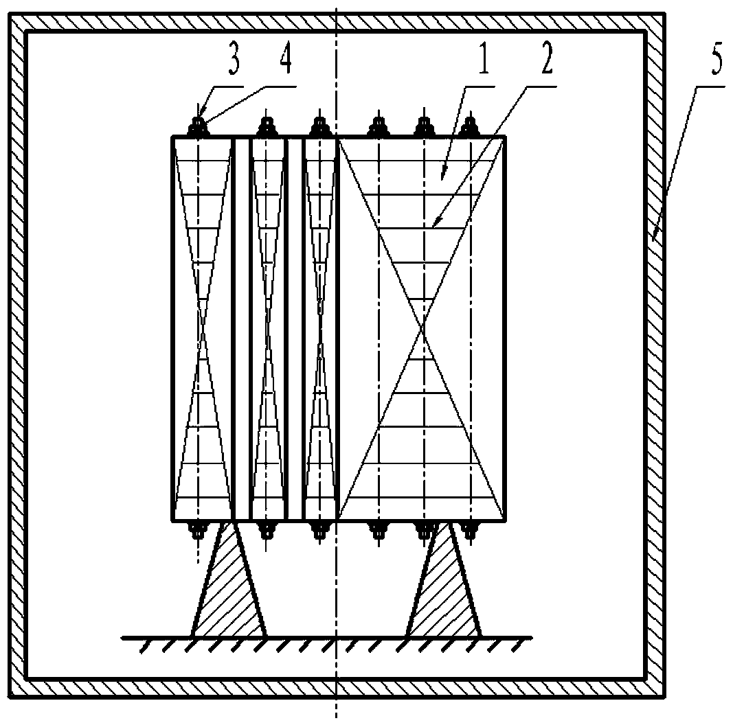 A kind of manufacturing method of tension screw type laminated iron core