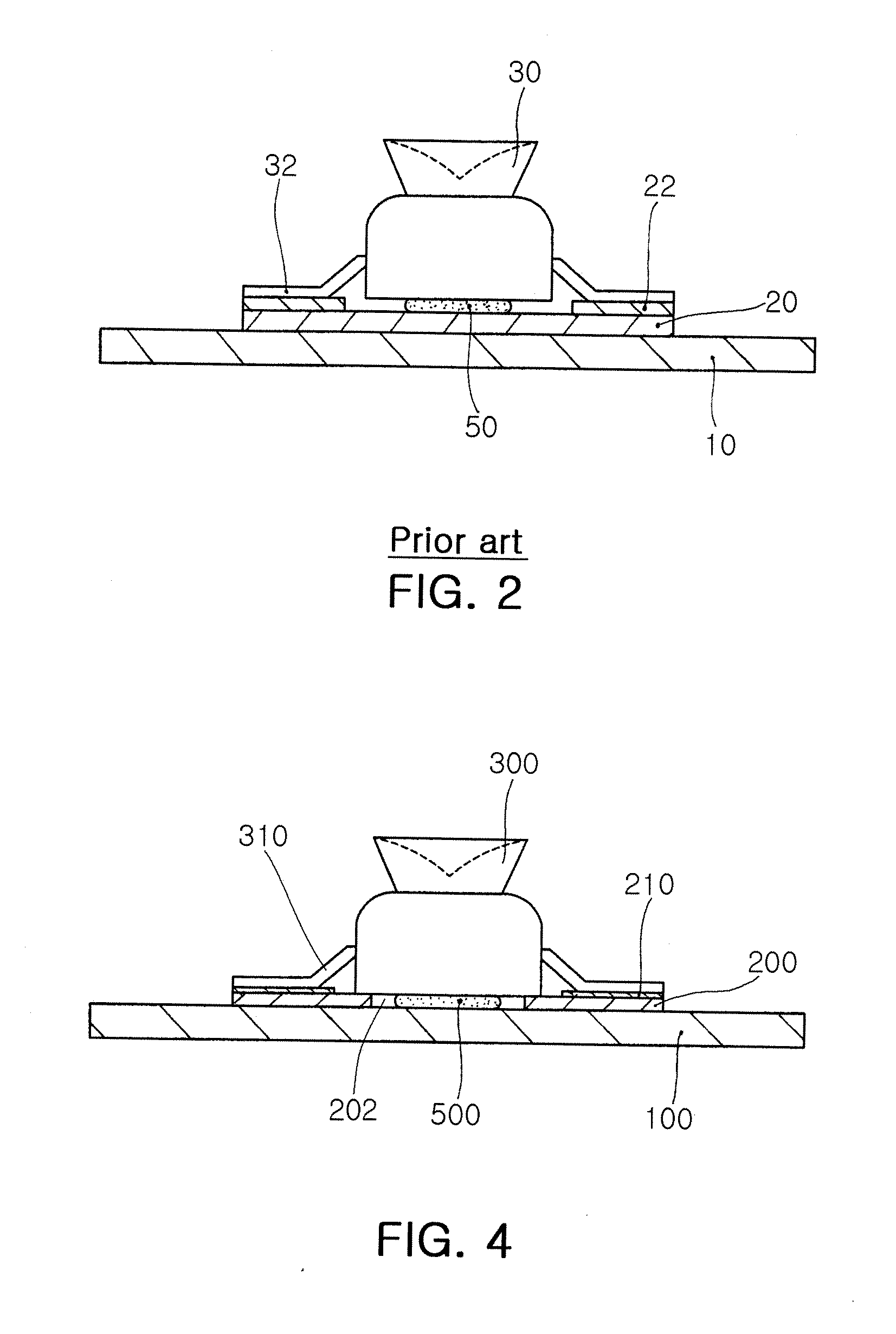 Slim type backlight unit with through-hole adhesive heat dissipating means