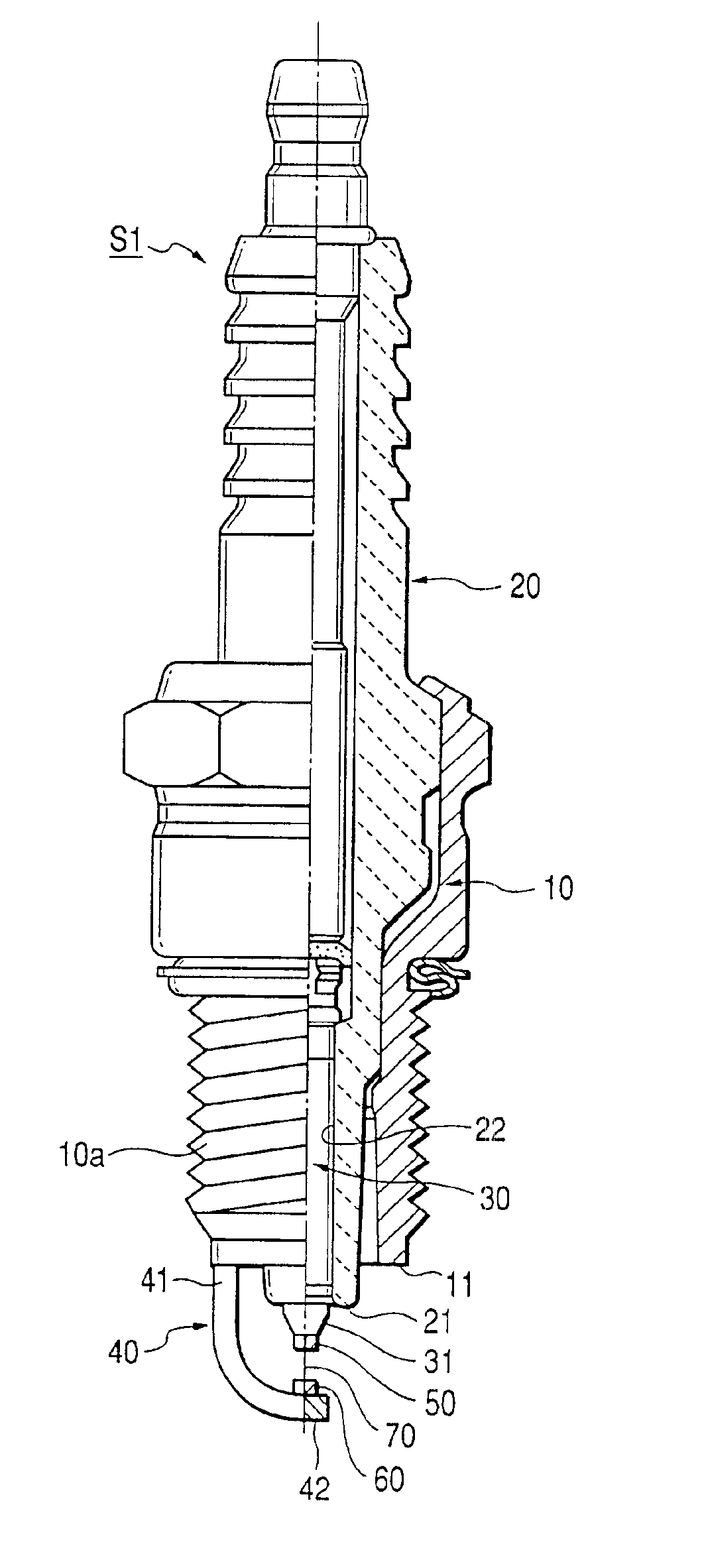 Spark plug and its manufacturing method