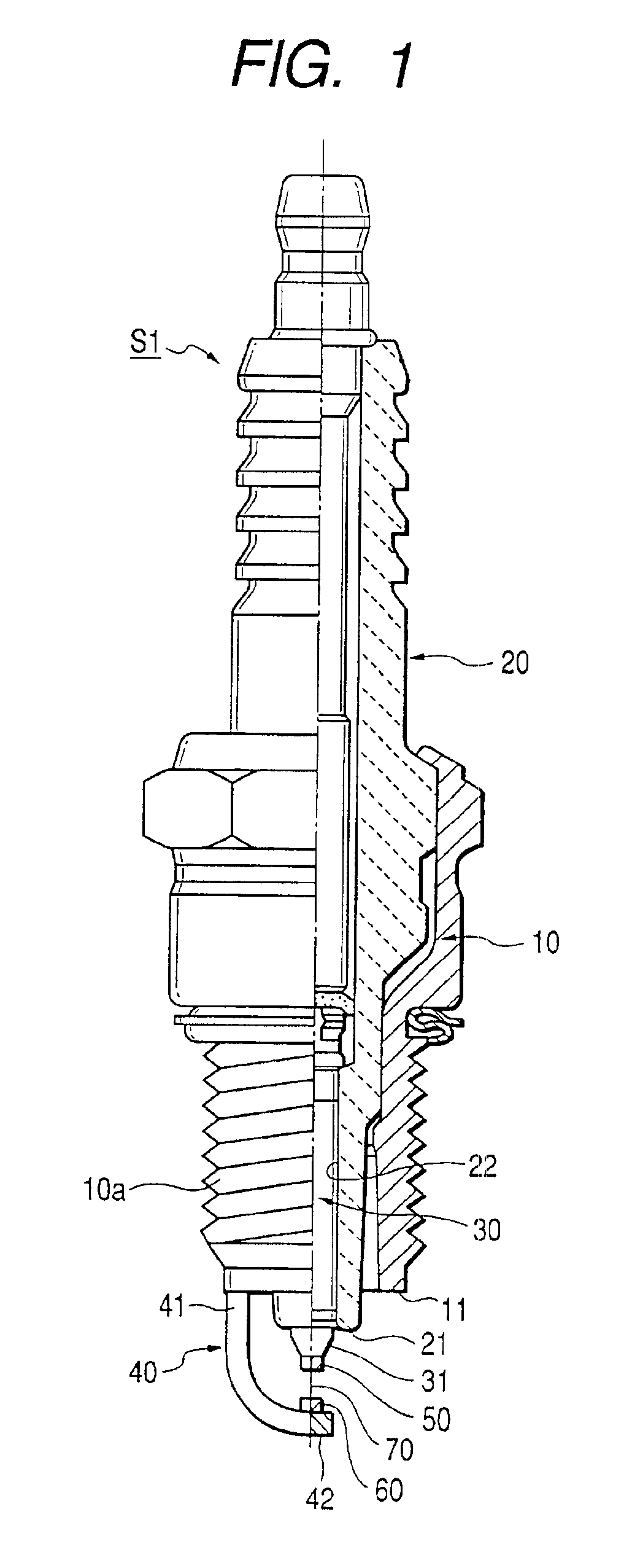 Spark plug and its manufacturing method