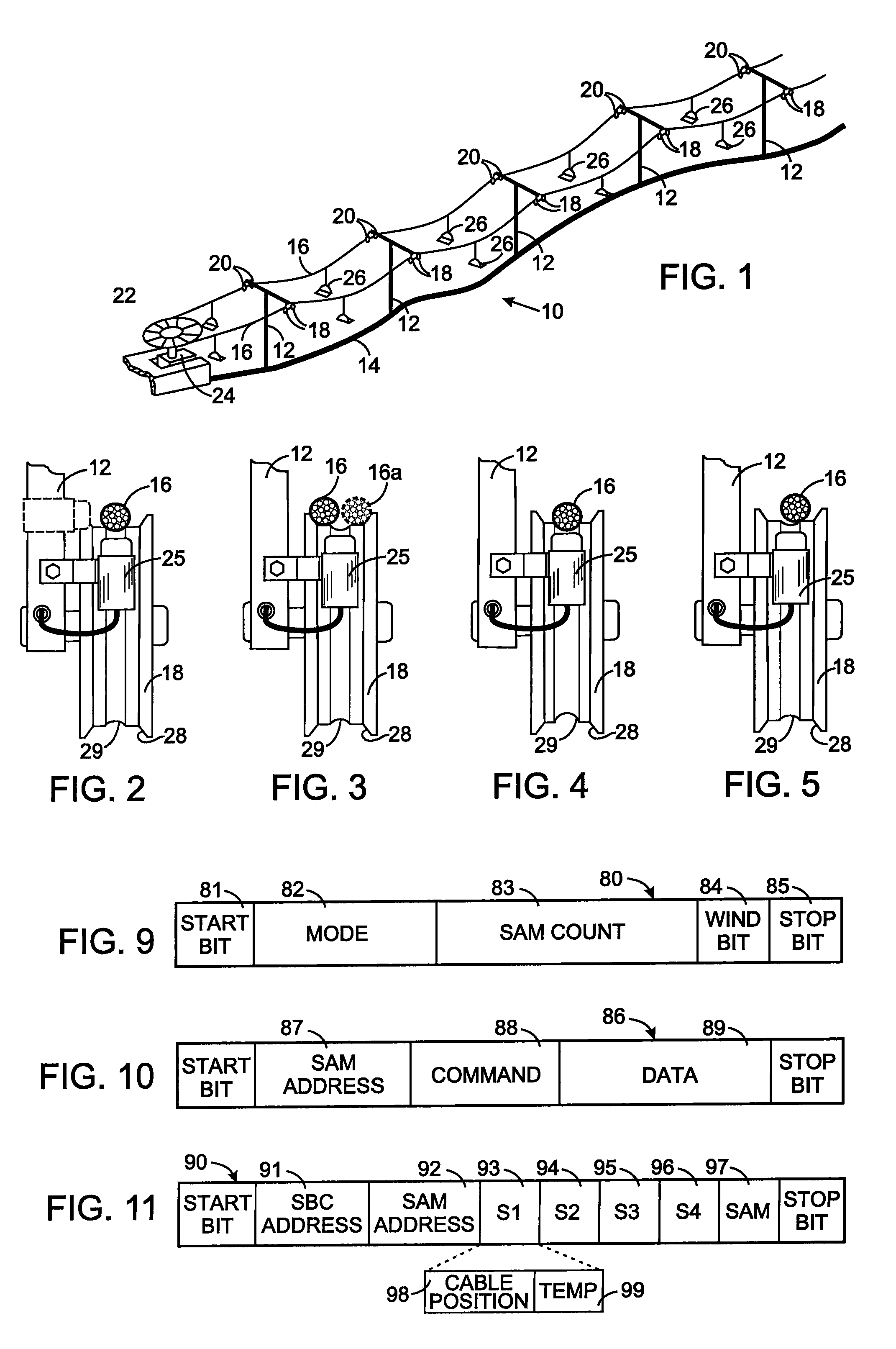 System for monitoring a plurality of sensors