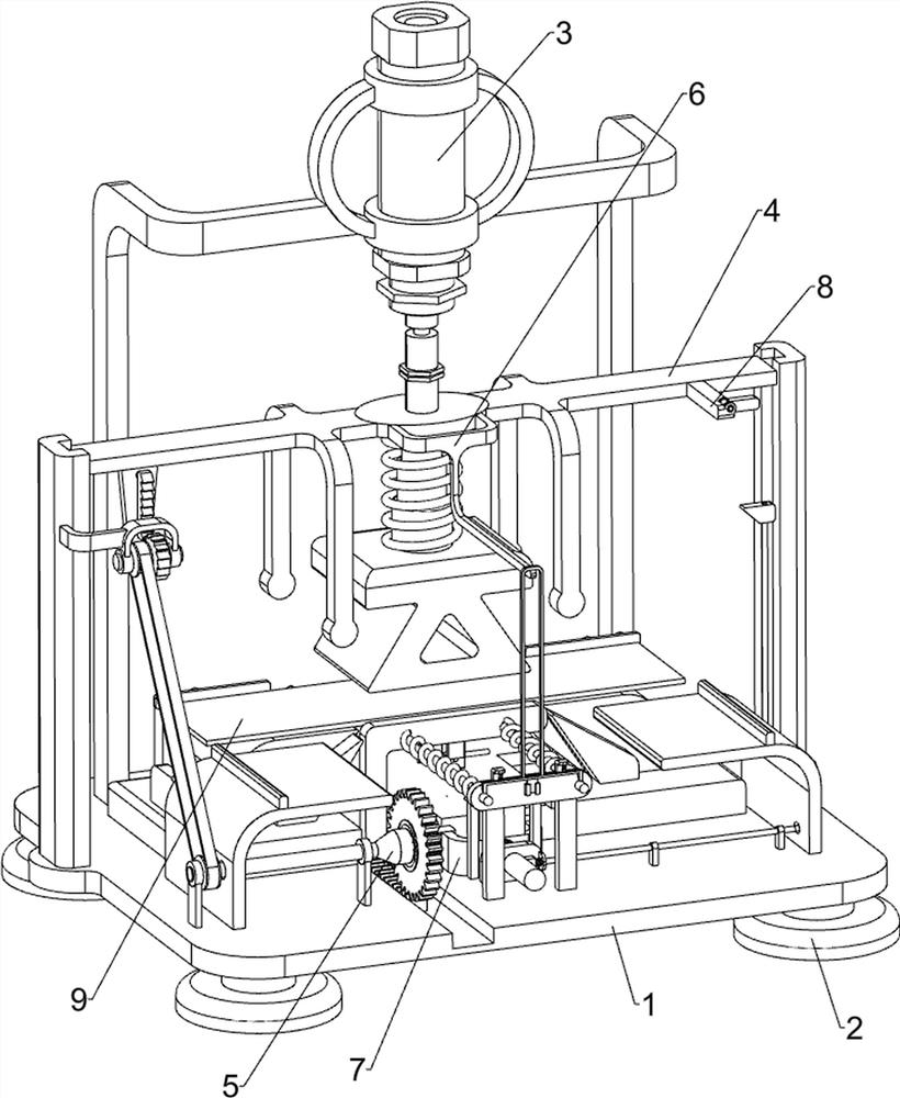 Iron plate bending equipment for machining hardware