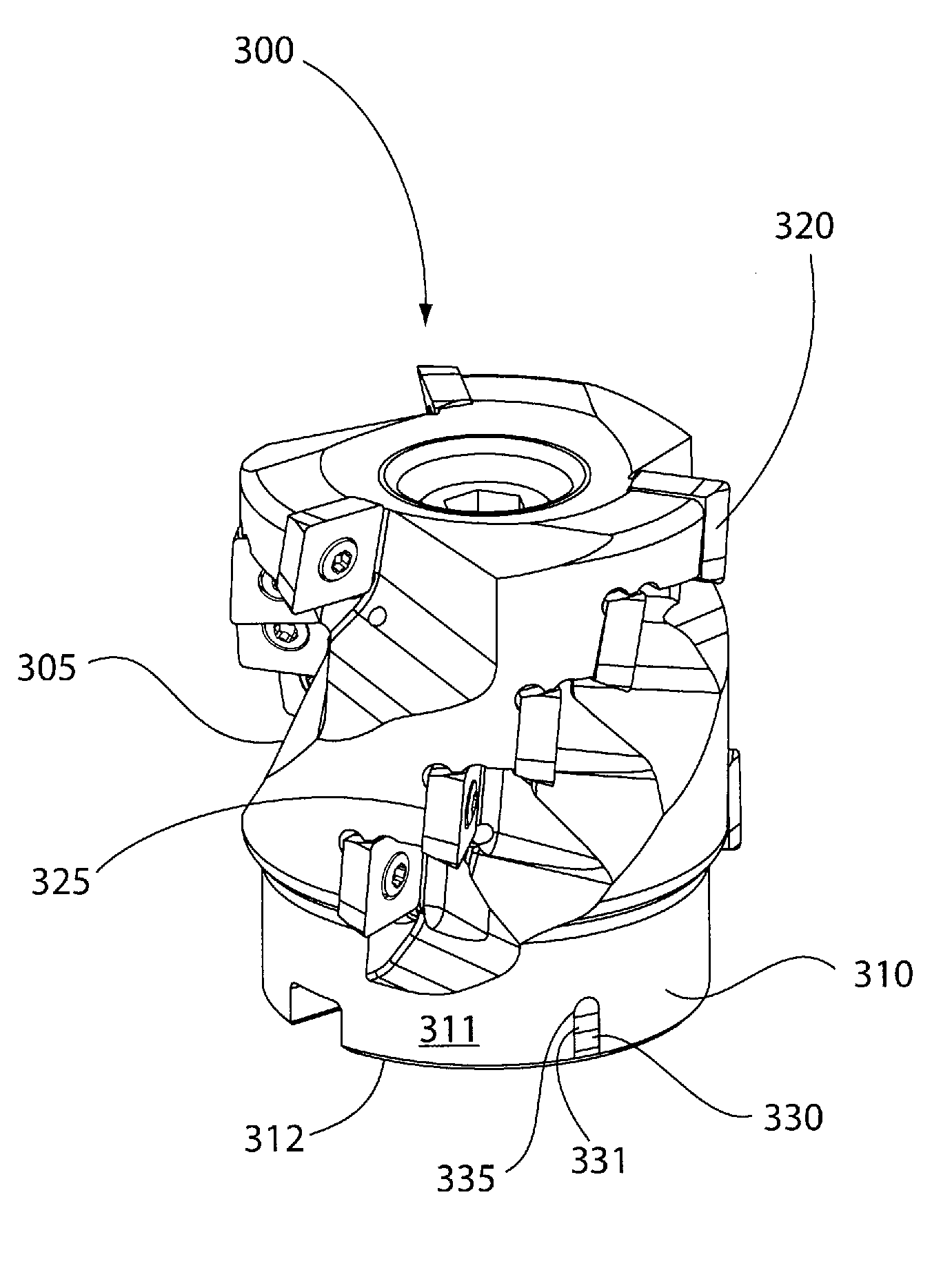 Cutting tool with integrated circuit chip