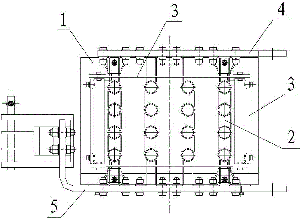 Shunting device for pipeline electrolyzer