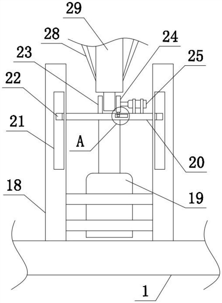 Model testing device for building safety