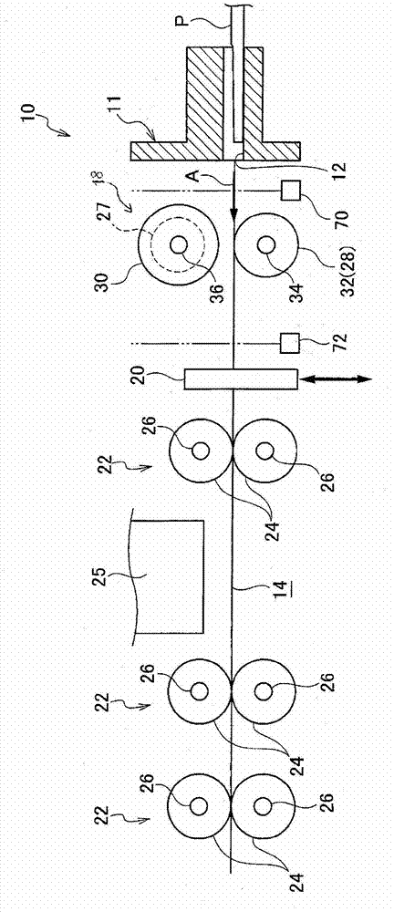 Recording medium conveying mechanism and recording medium processing device