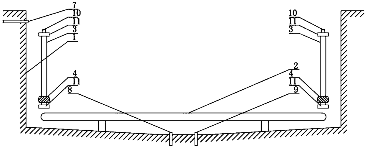 Electrochemical sewage treatment apparatus and electrode cleaning mechanism thereof