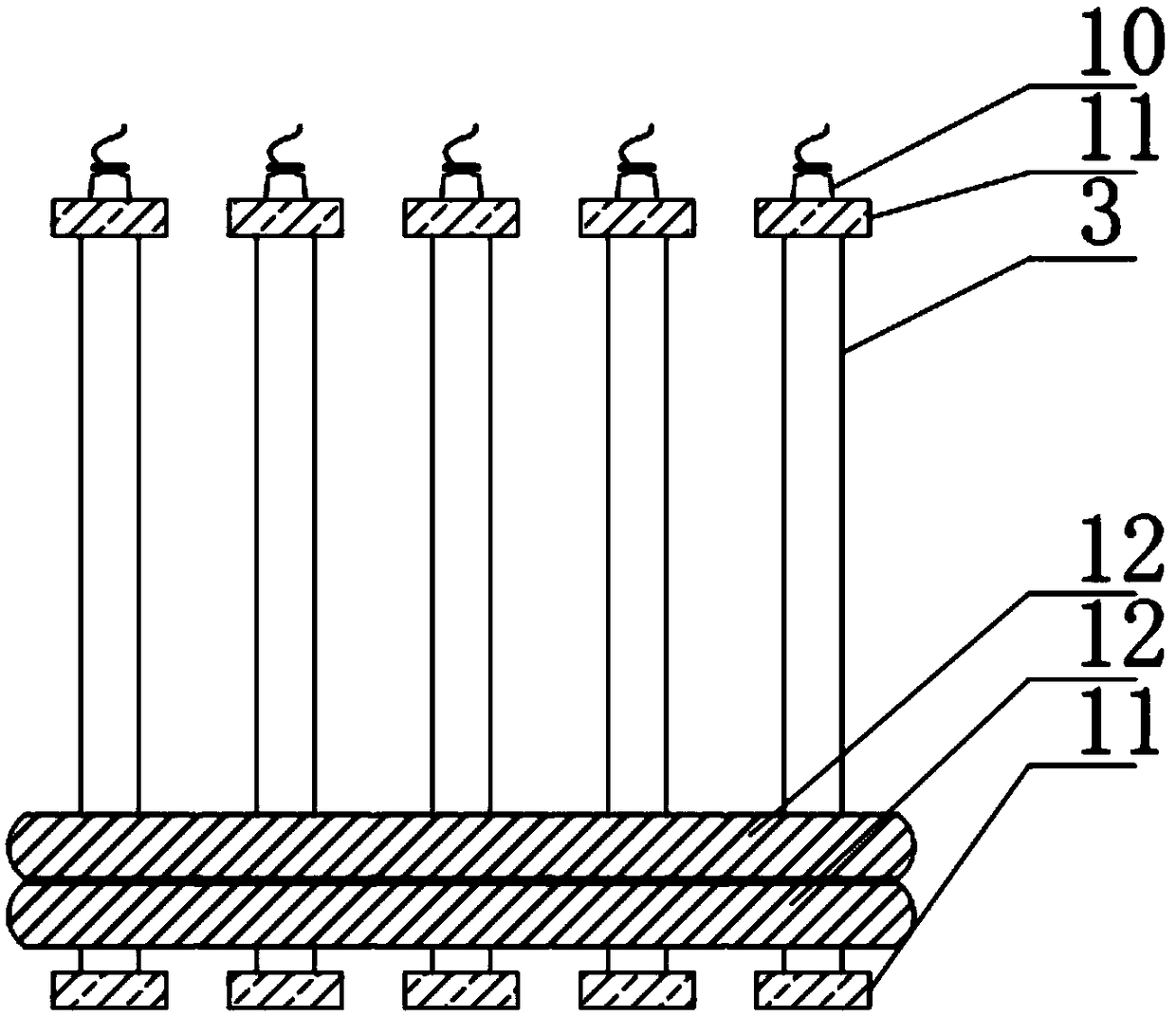 Electrochemical sewage treatment apparatus and electrode cleaning mechanism thereof