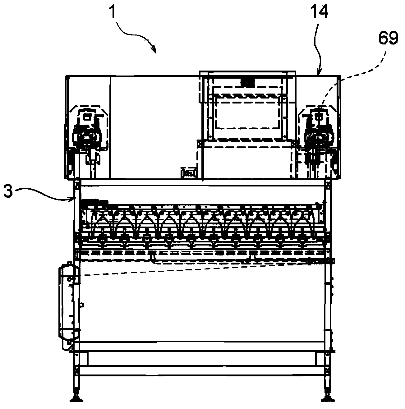 Bivalve processing device