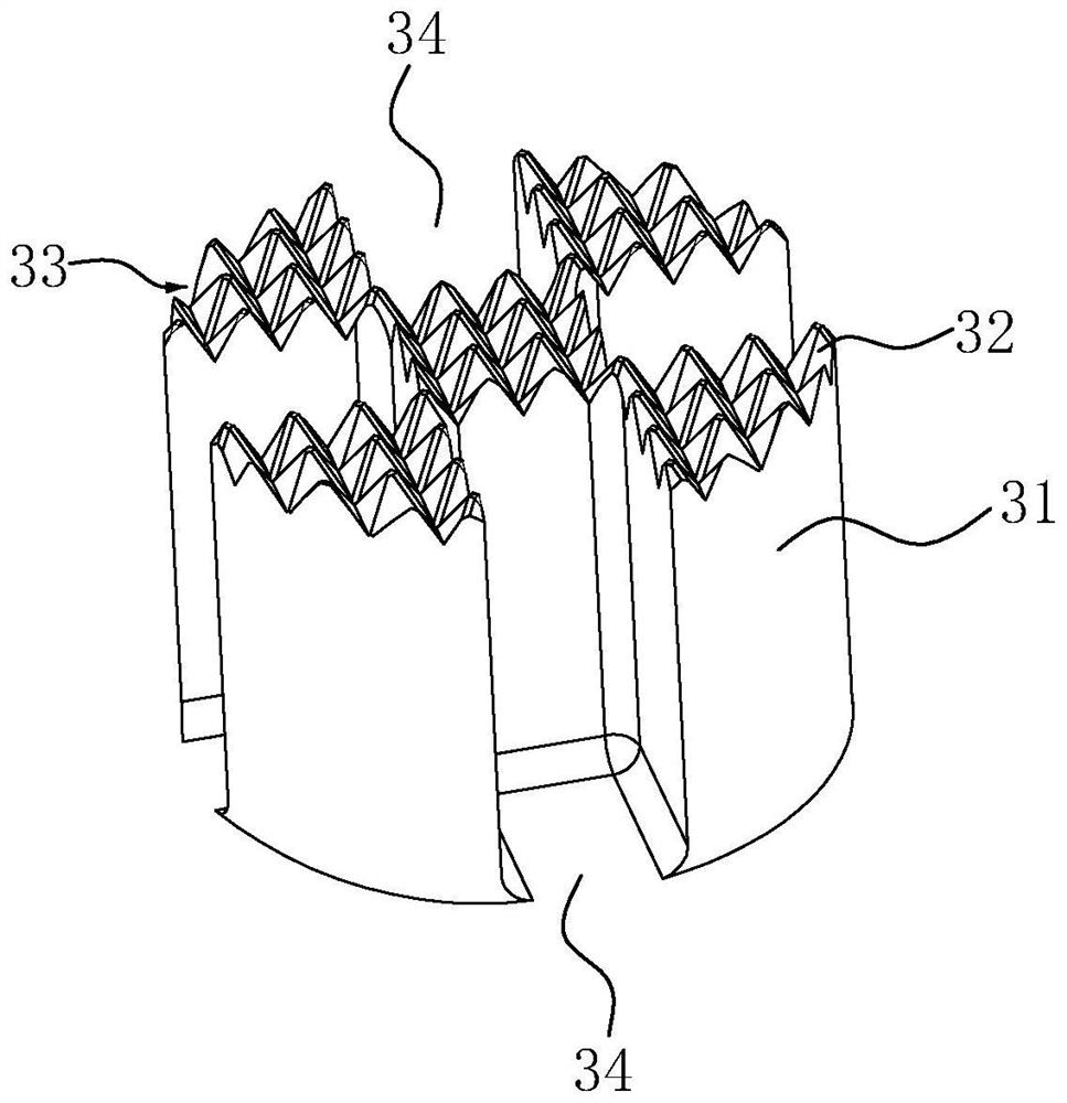 PCD cutting drill bit and machining method with same applied