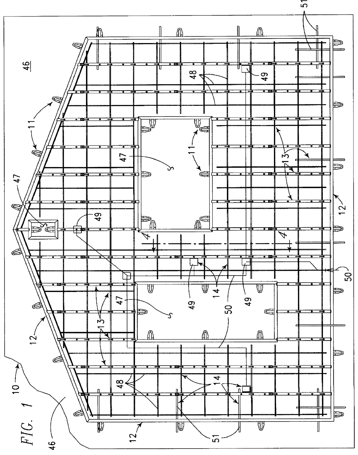 Tilt-up concrete panel and forming system therefore