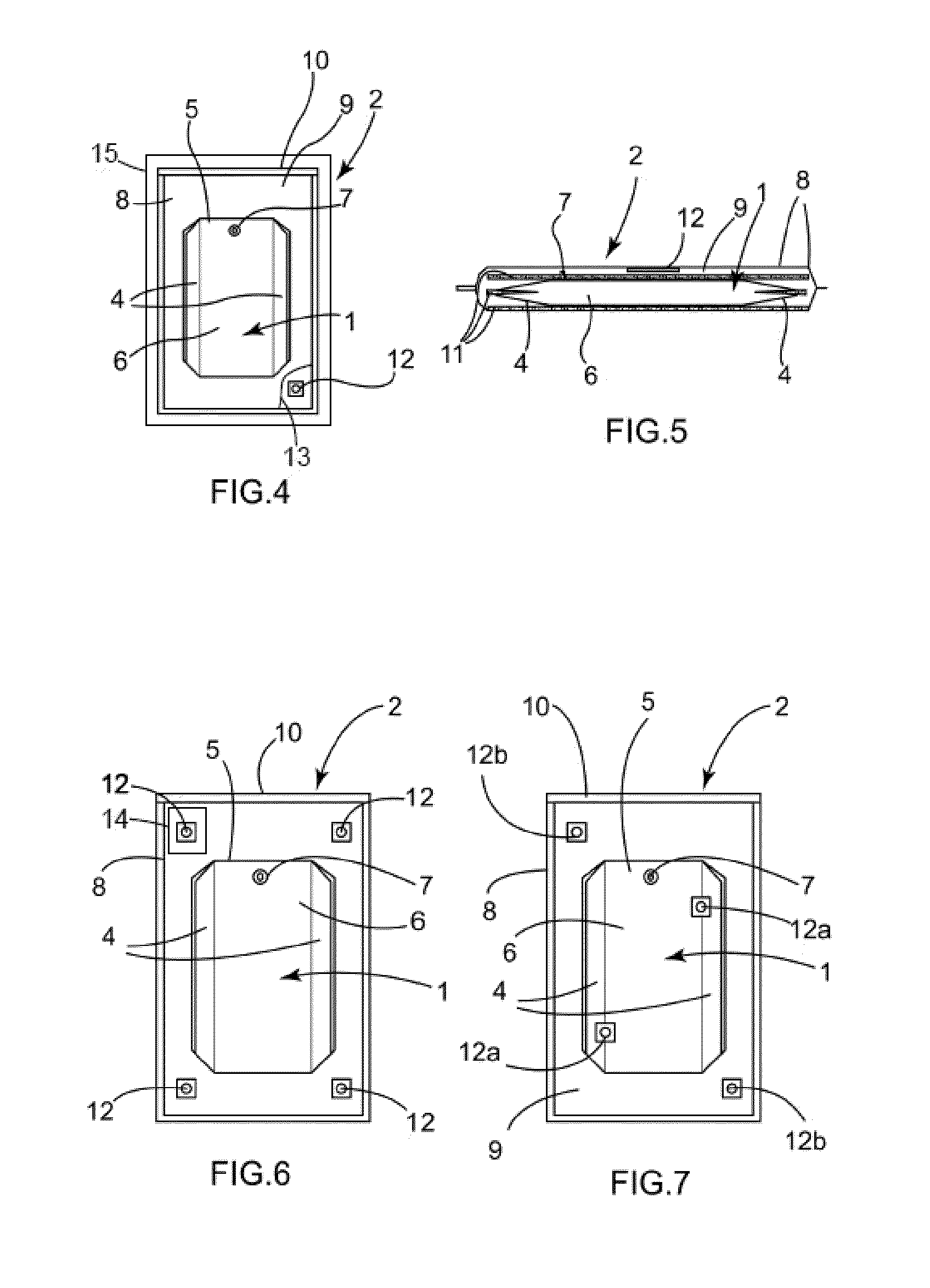 Pouch with incorporated loss of integrity indicator, method for making such a bag, and method for using same