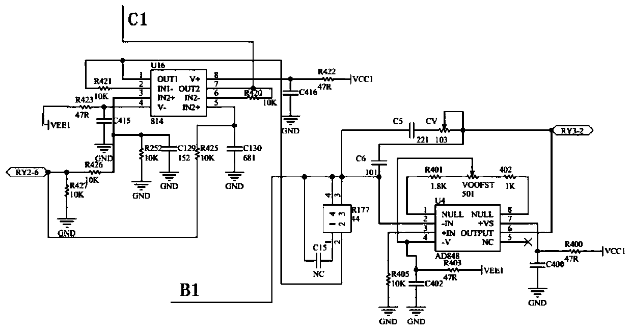 Electroplating power supply circuit for realizing stable output of any waveform