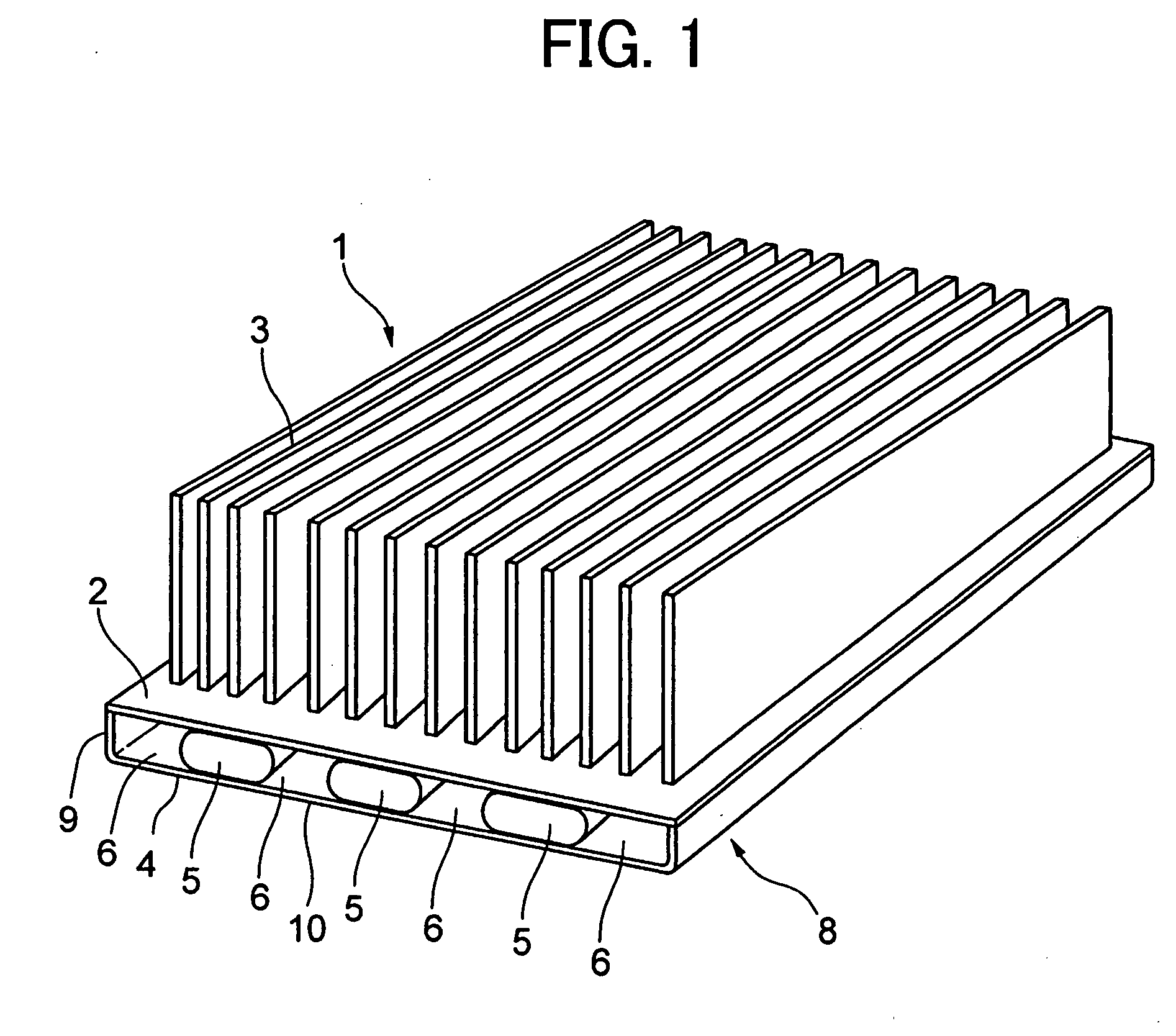 Heat sink with heat pipes and method for manufacturing the same