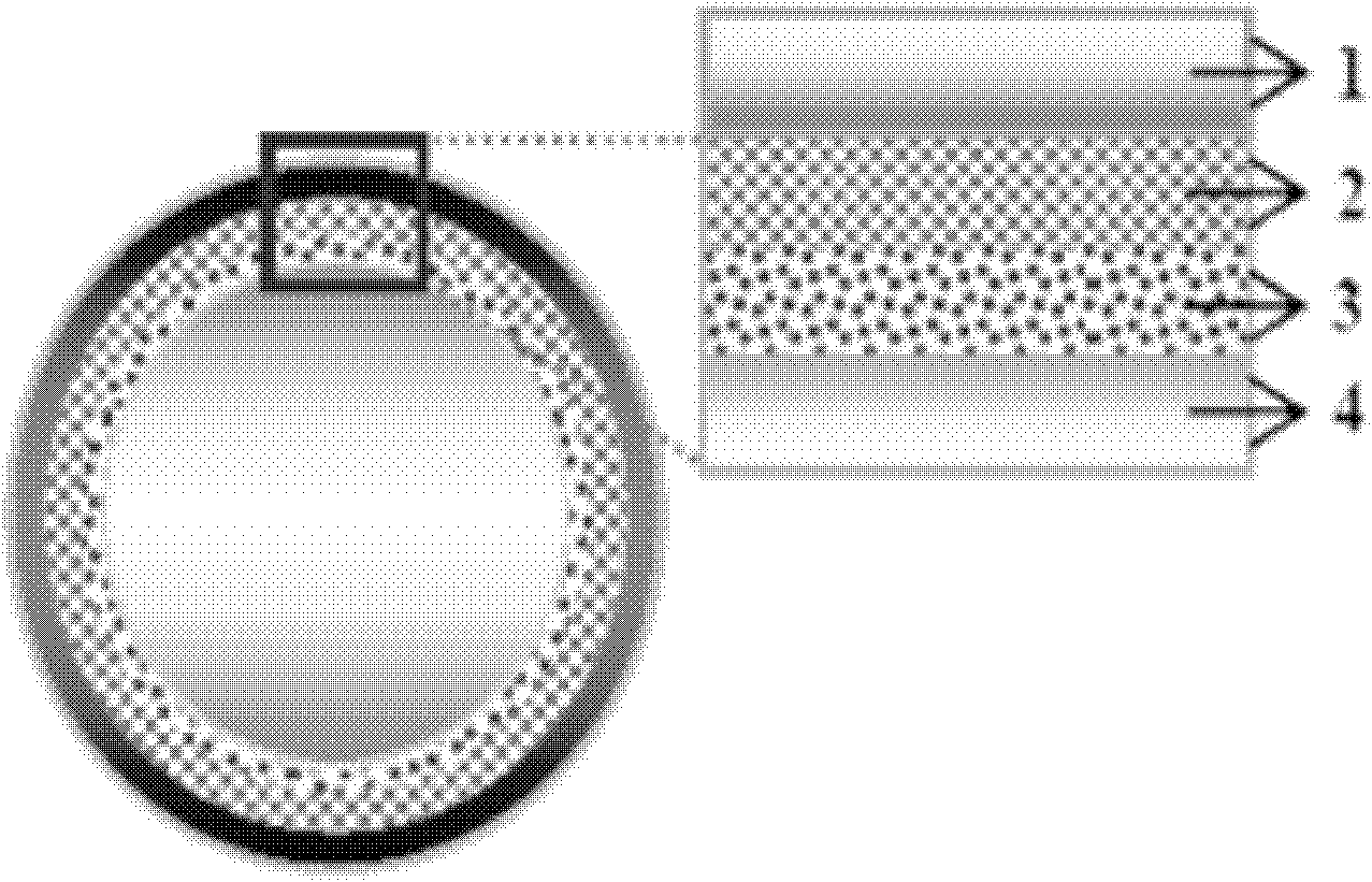 Amorphous fibre end portion composite electroplate micro-jointing method