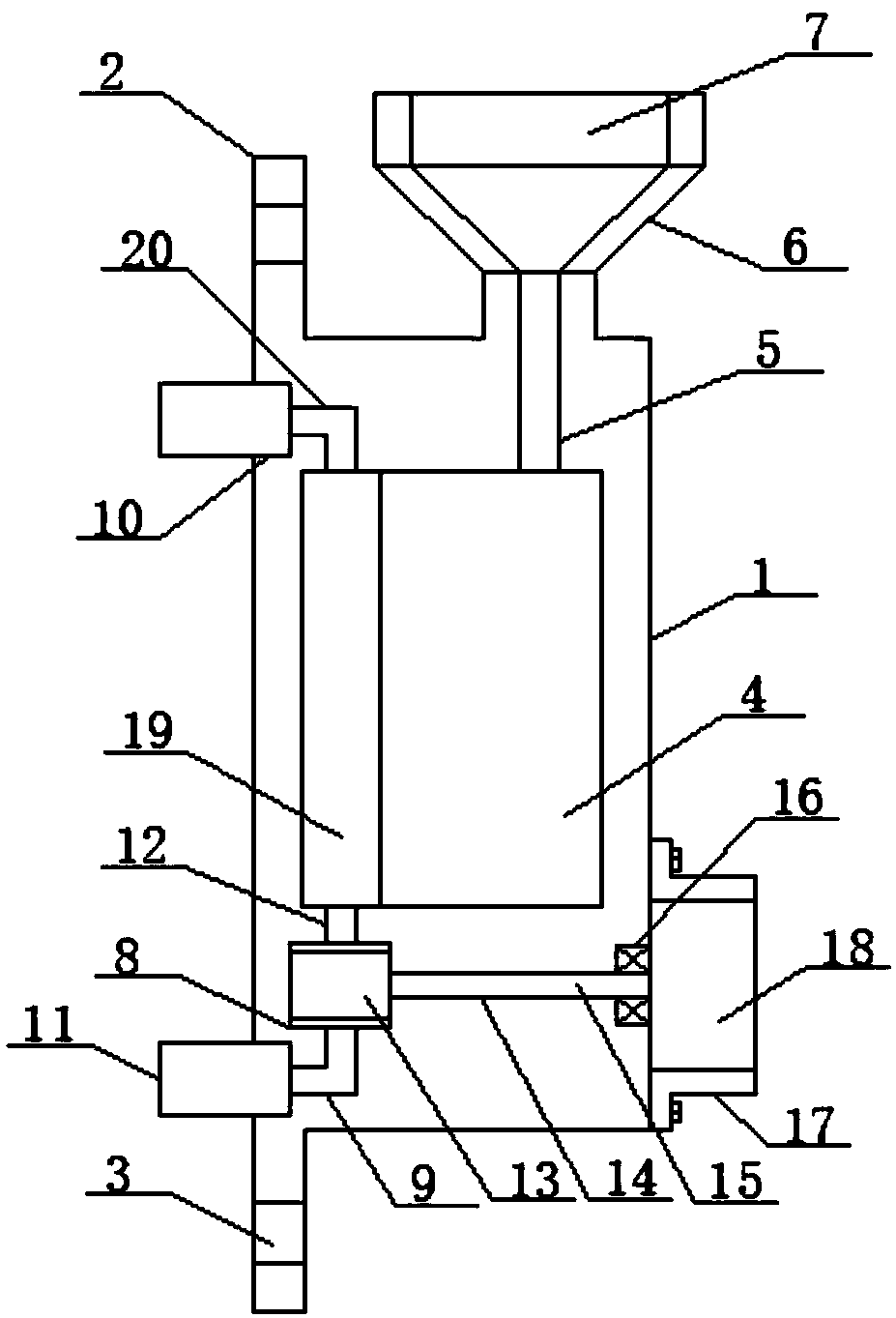 Auxiliary cooling device for outdoor electric cabinet