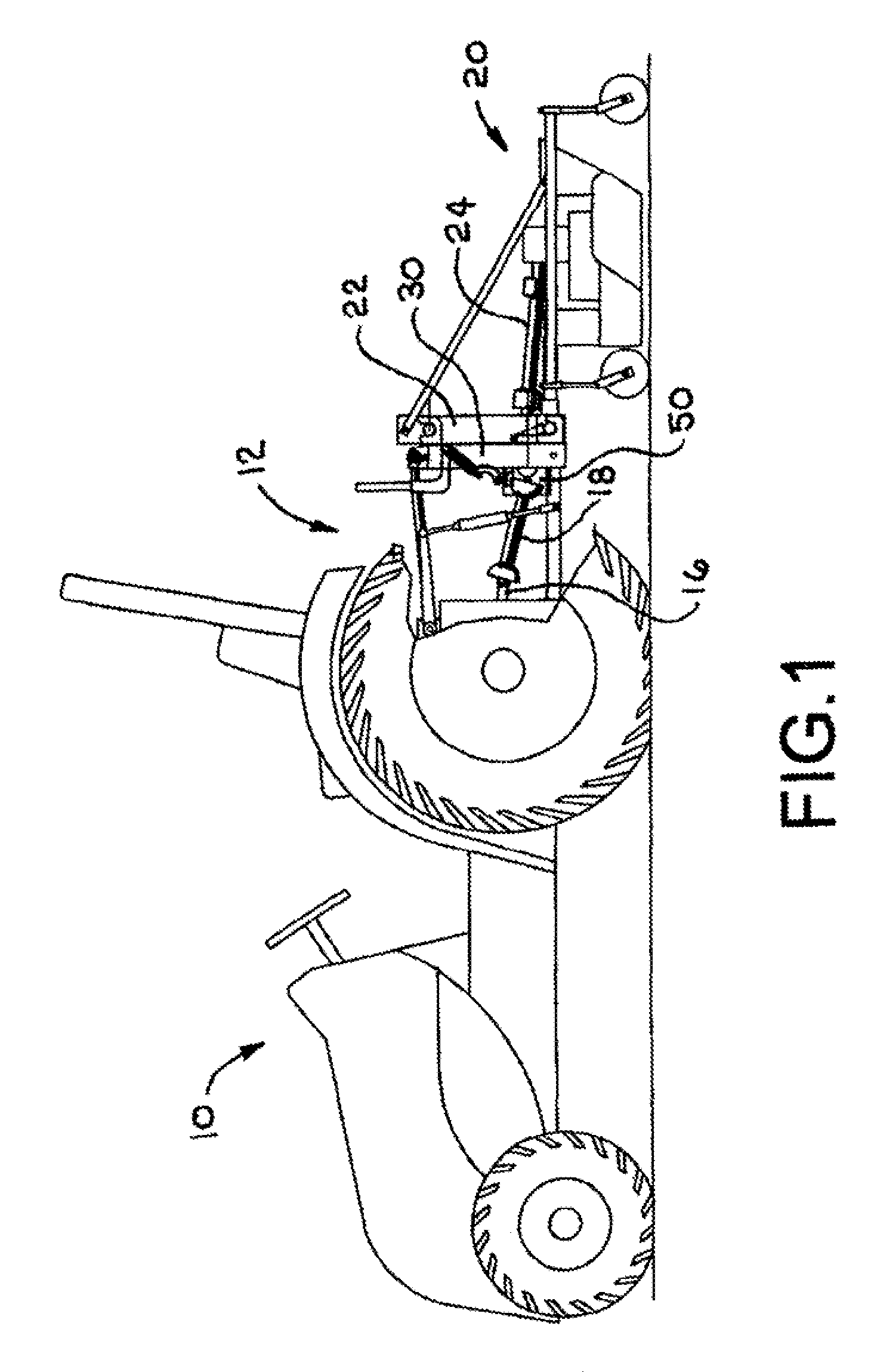 Lever connect PTO module for three-point hitch quick coupler