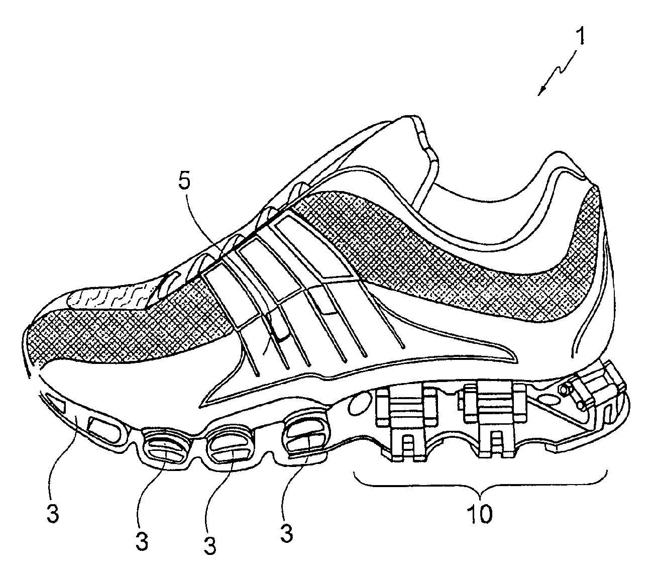 Shoe Having Cushioning System