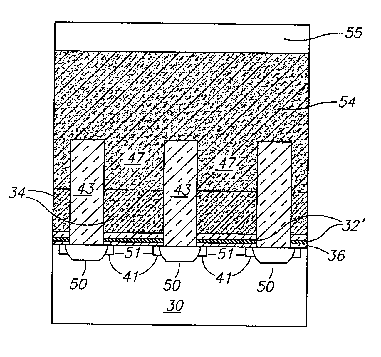 Non-volatile memory structure and method of fabrication