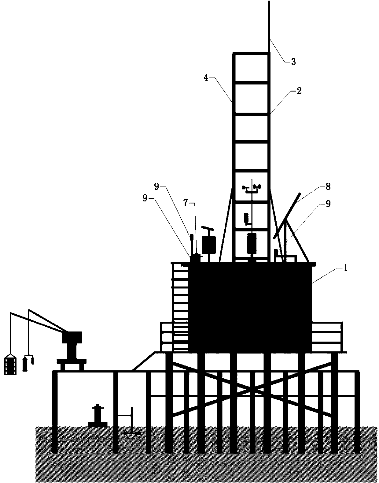 Spectrum collecting system for water surface imaging of shallow lake and synchronous automatic monitoring method