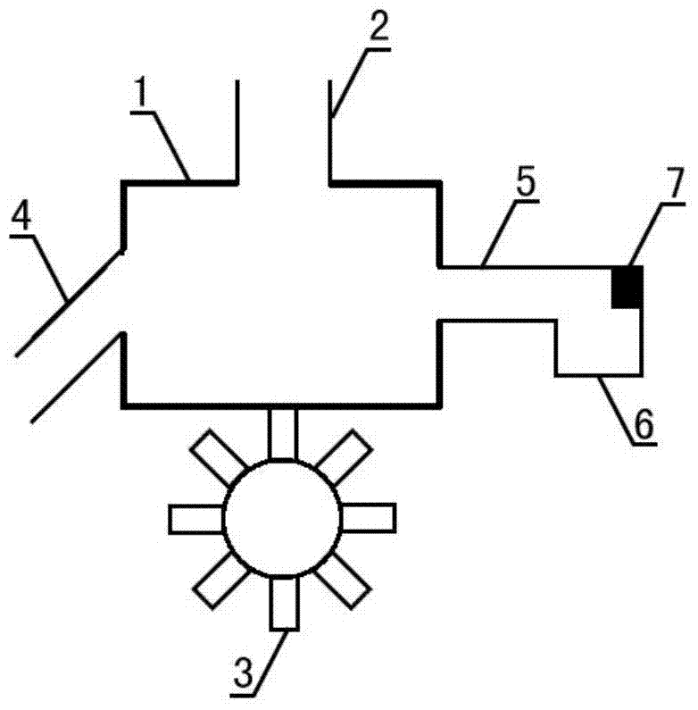 Cereal vibrating and impurity removing device