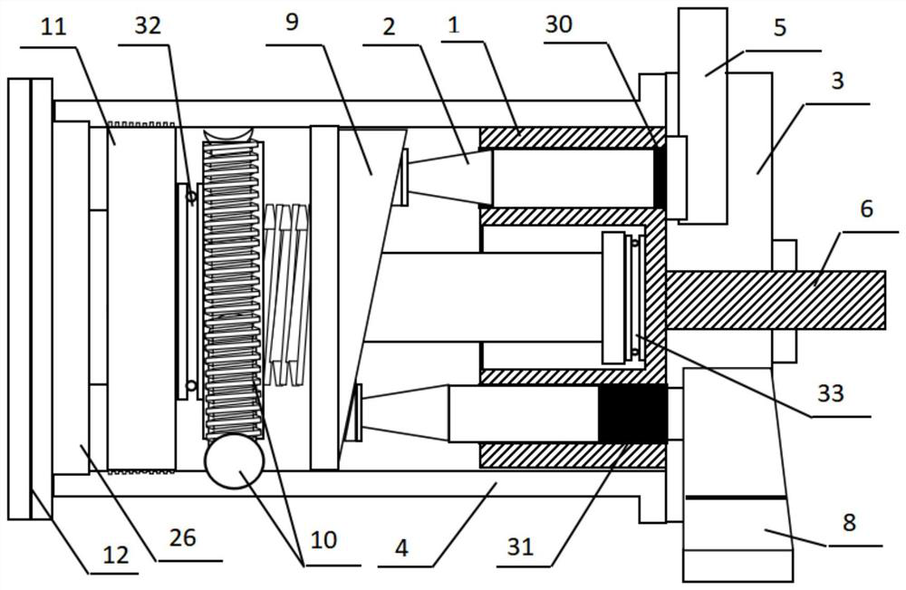 A piston expander with adjustable expansion ratio