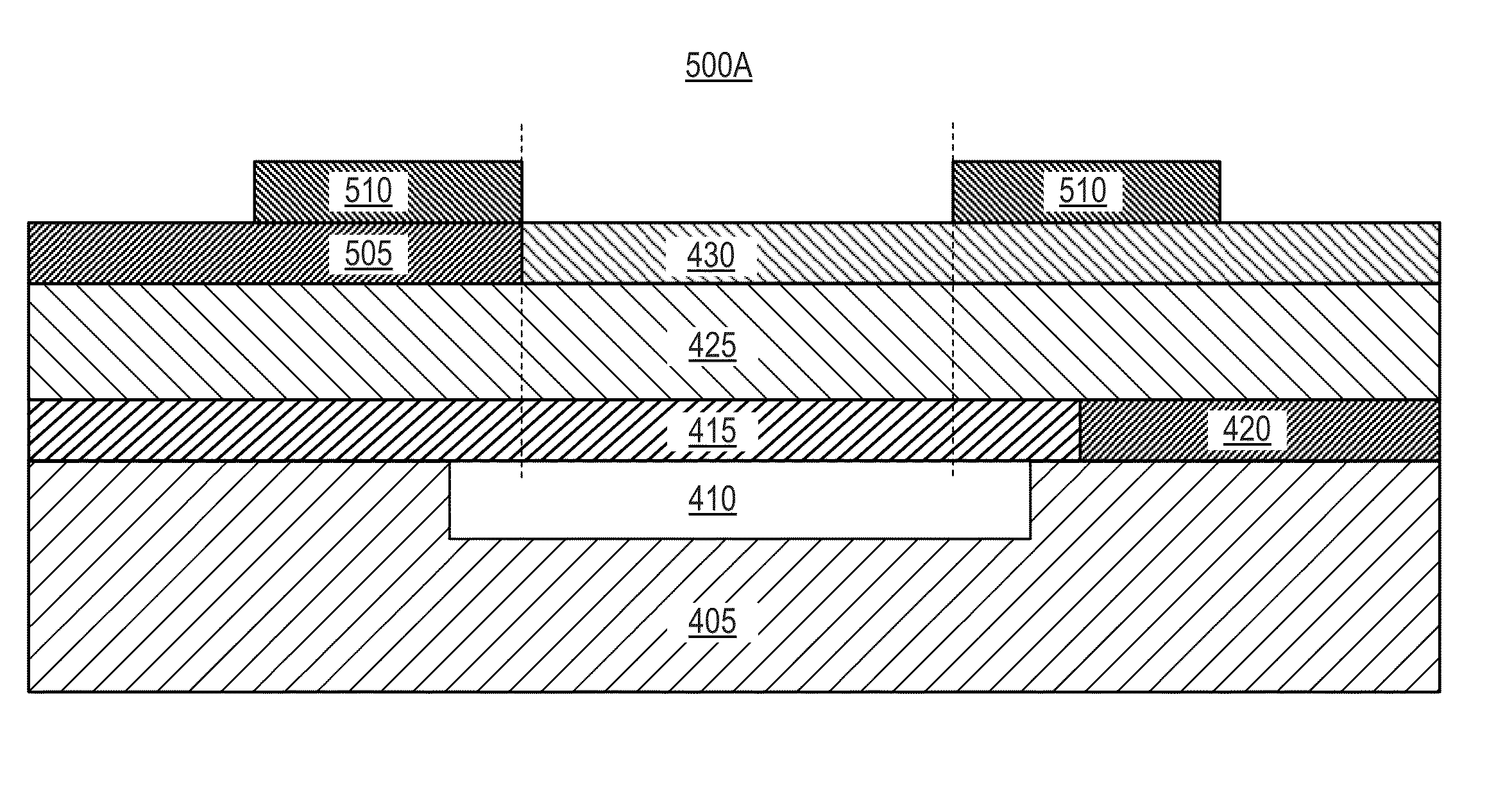 Acoustic resonator having collar structure