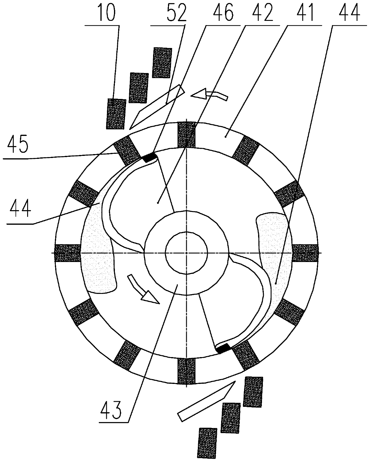 Efficient ring die granulator