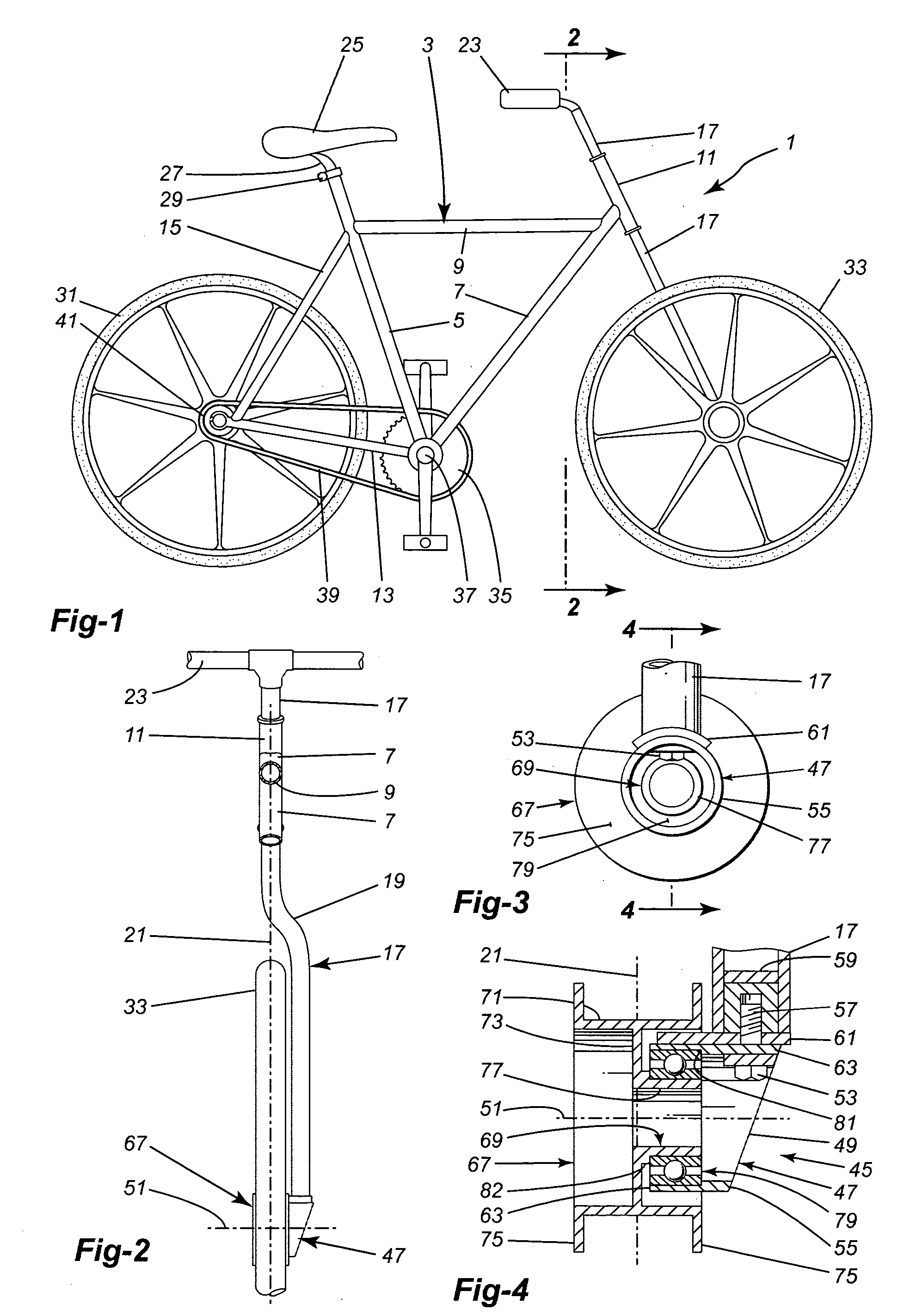 Recumbent bicycle