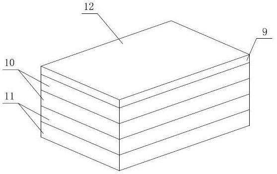 Folding modular box-type slide rail photovoltaic module