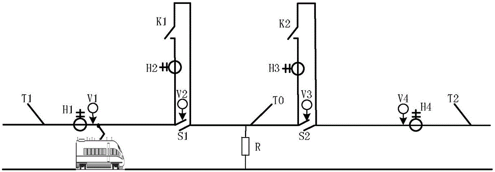 An electrified railway automatic phase separation system and its automatic phase separation method