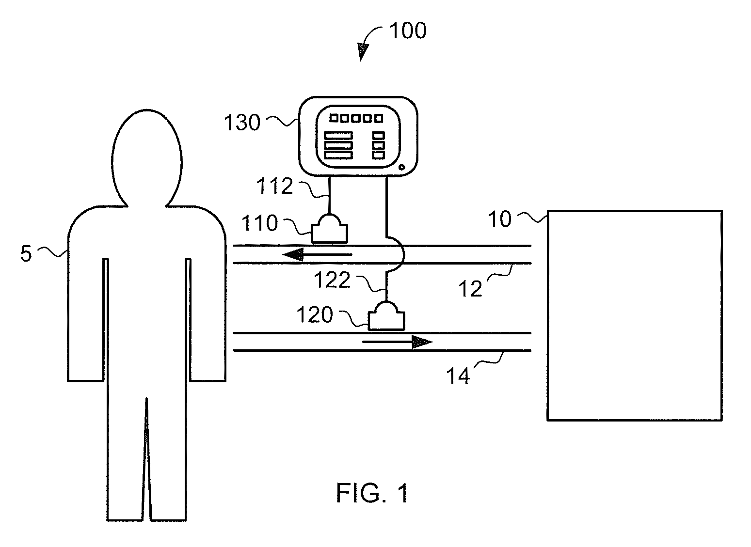 Dual flow blood monitoring system