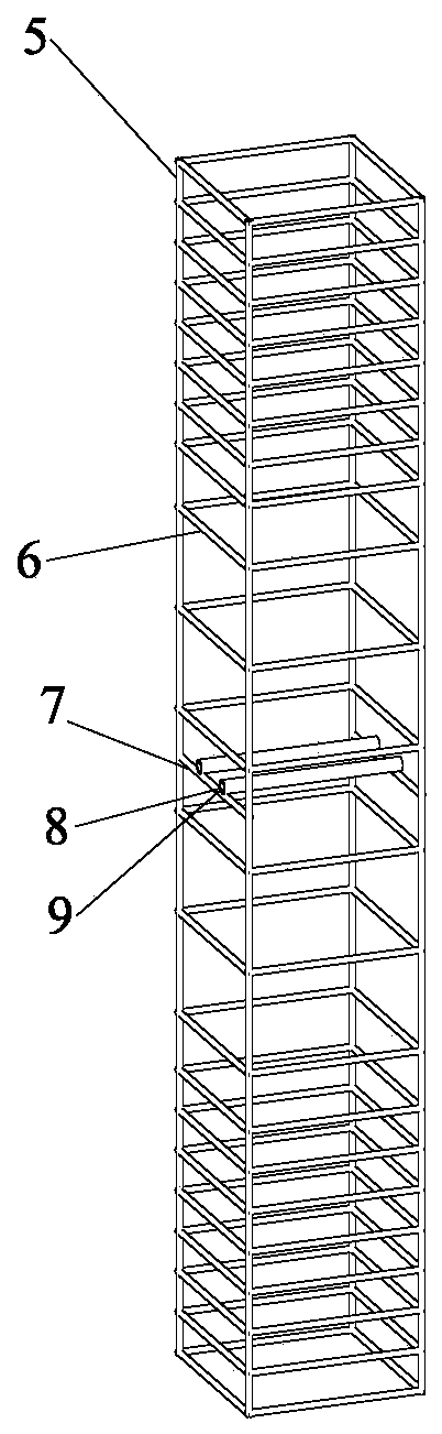 Fabricated concrete beam column sliding self-resetting joint connecting structure and splicing method