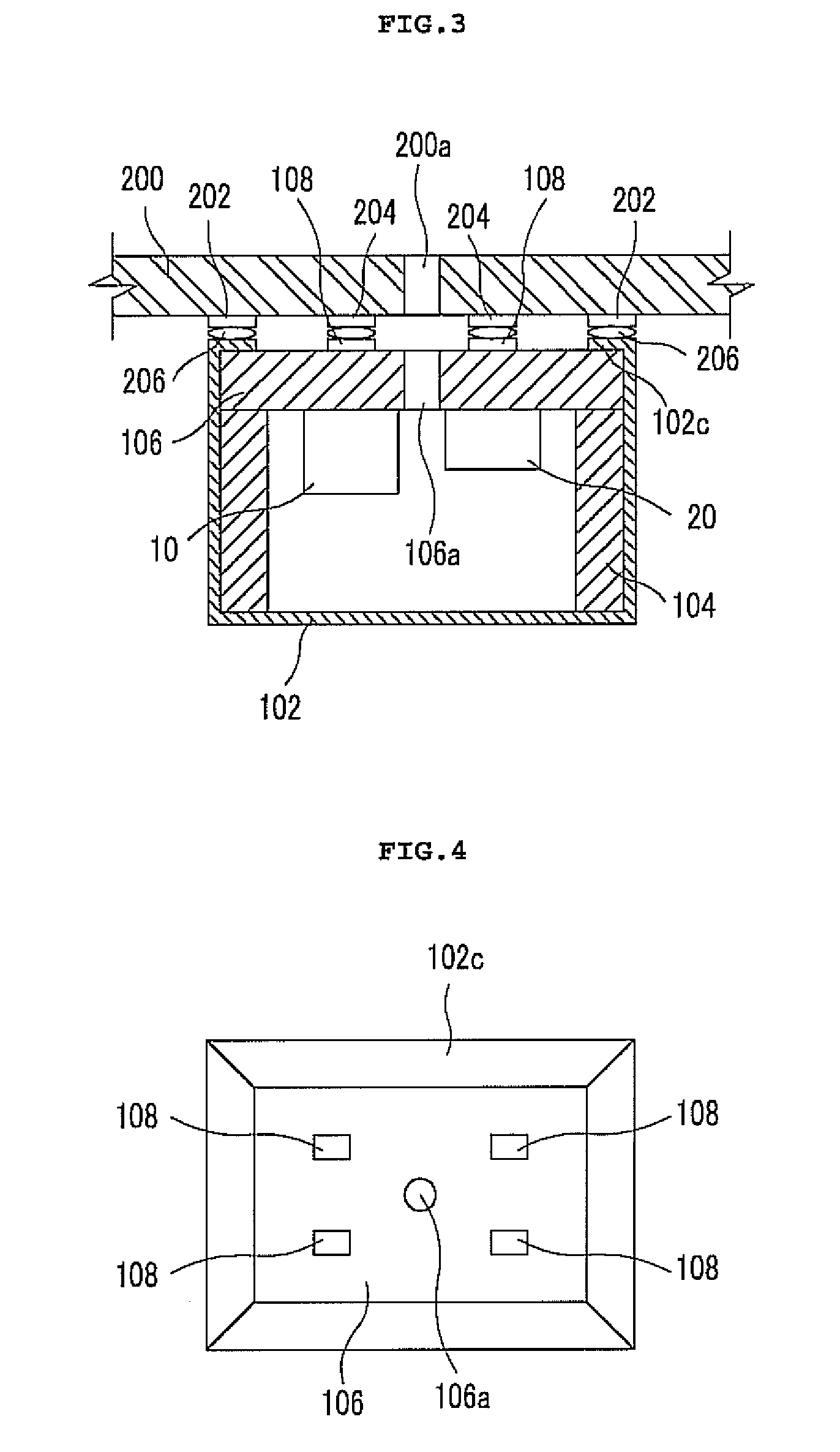 MEMS microphone package having sound hole in PCB