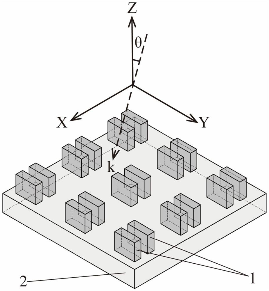 A transverse mim lattice lattice plasmonic absorber