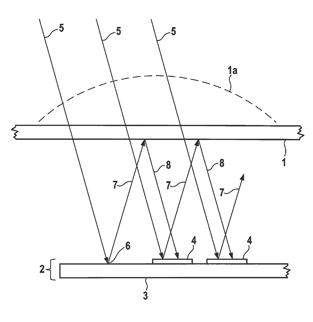 Device for receiving microwave radiation