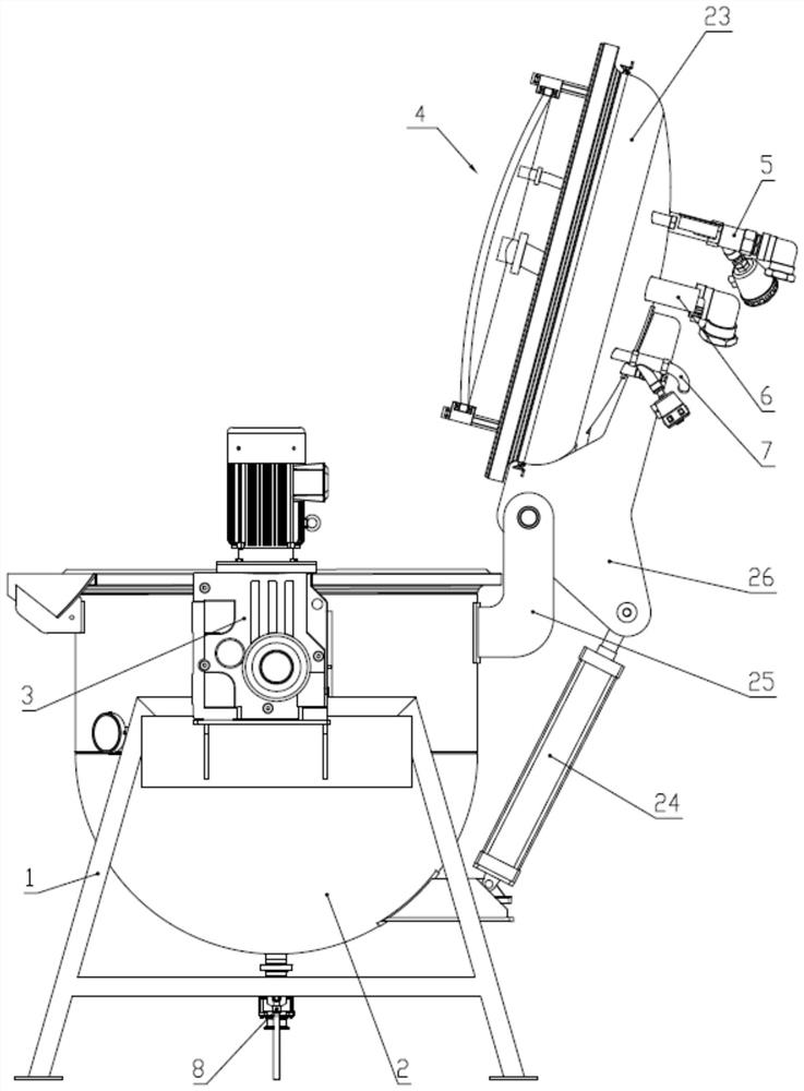 Vacuum sugar soaking device