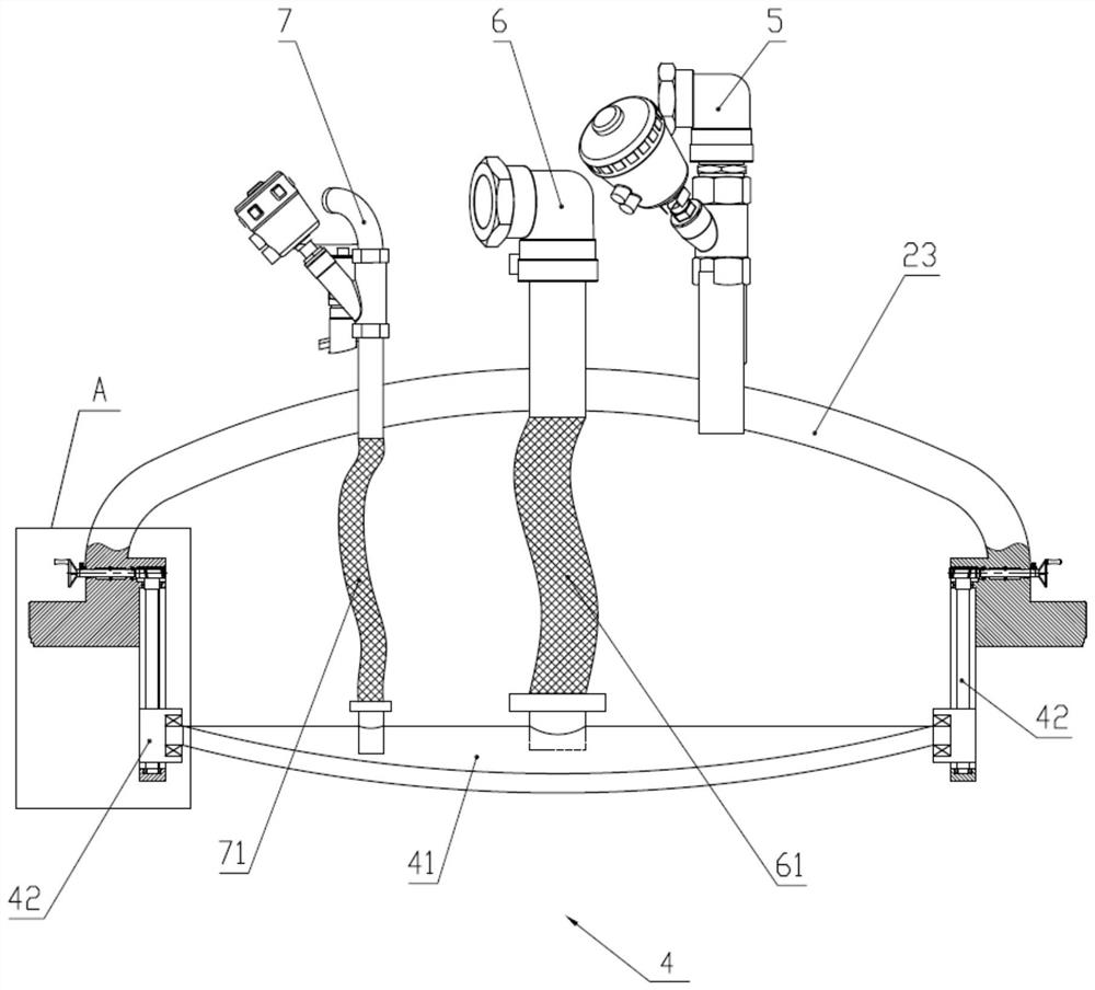 Vacuum sugar soaking device