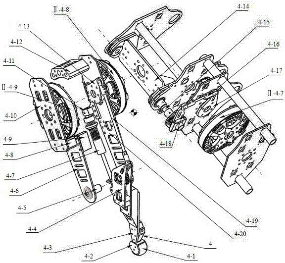 An Electric Drive Small Bionic Quadruped Robot