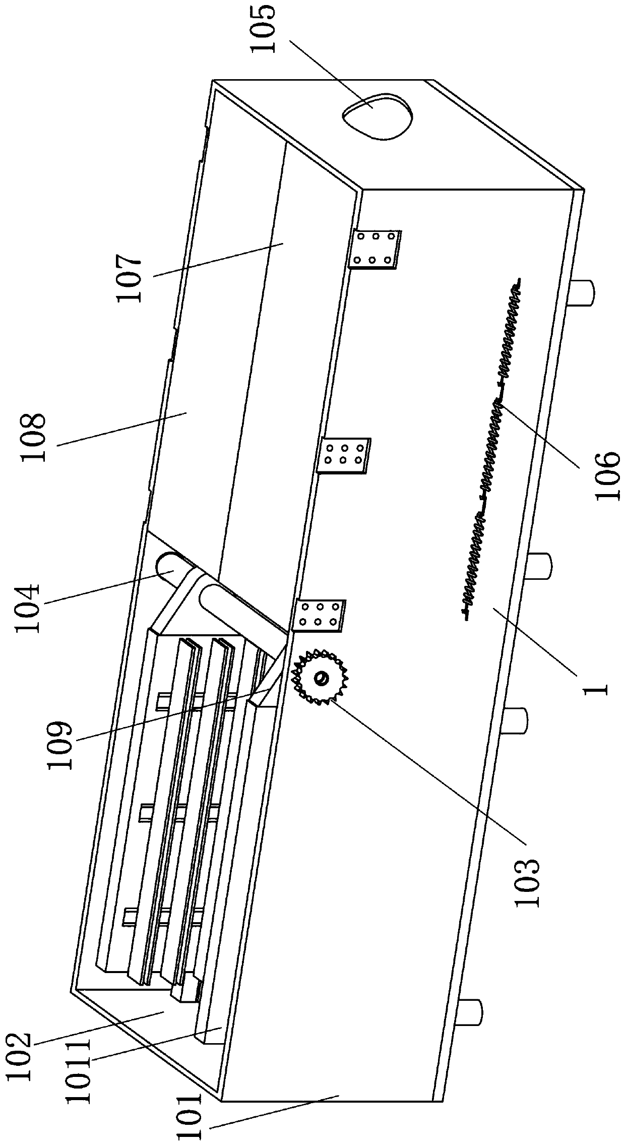 Bamboo product recycling device