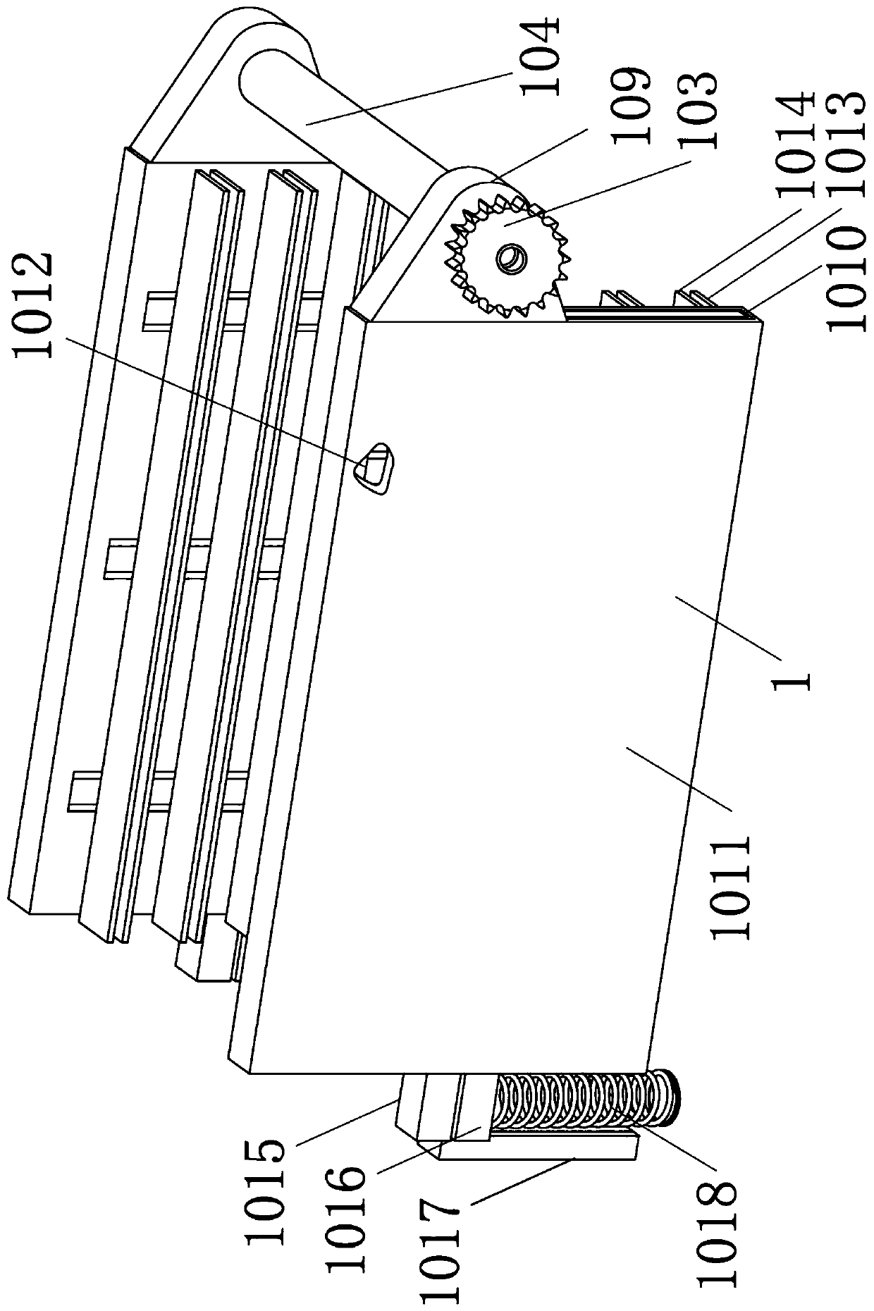 Bamboo product recycling device